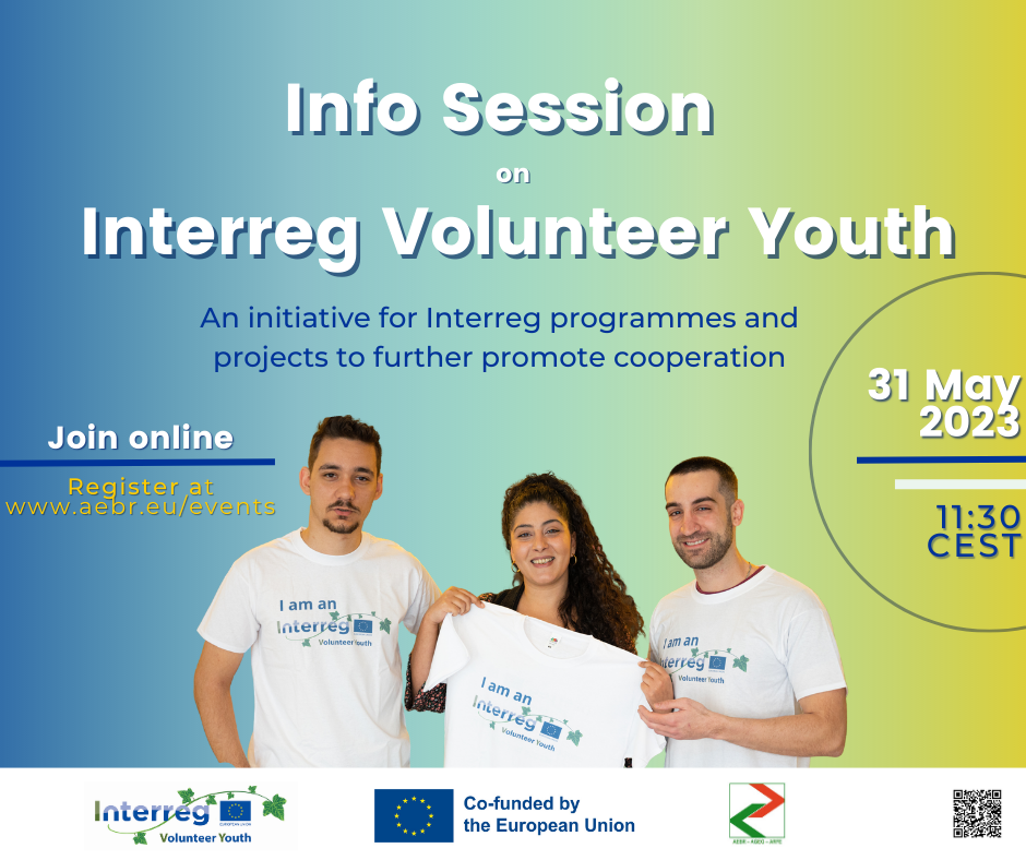 Call to Interreg Programmes to host Youth Volunteers © https://ec.europa.eu/regional_policy/whats-new/newsroom/05-03-2023-call-to-interreg-programmes-to-host-youth-volunteers_en
