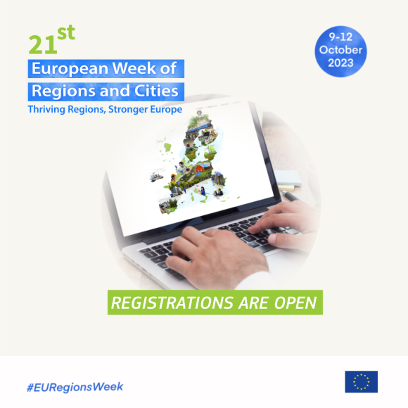 Europäische Woche der Regionen und Städte © https://europa.eu/regions-and-cities/registration-euregionsweek-2023-open